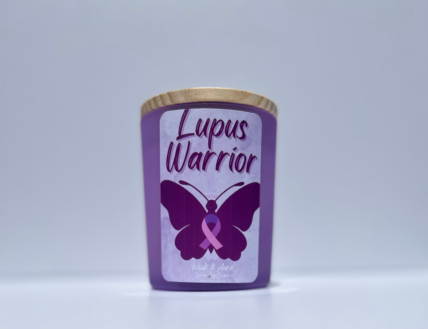 Lupus Warrior Soy Candle