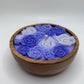 mini purple rose bowl