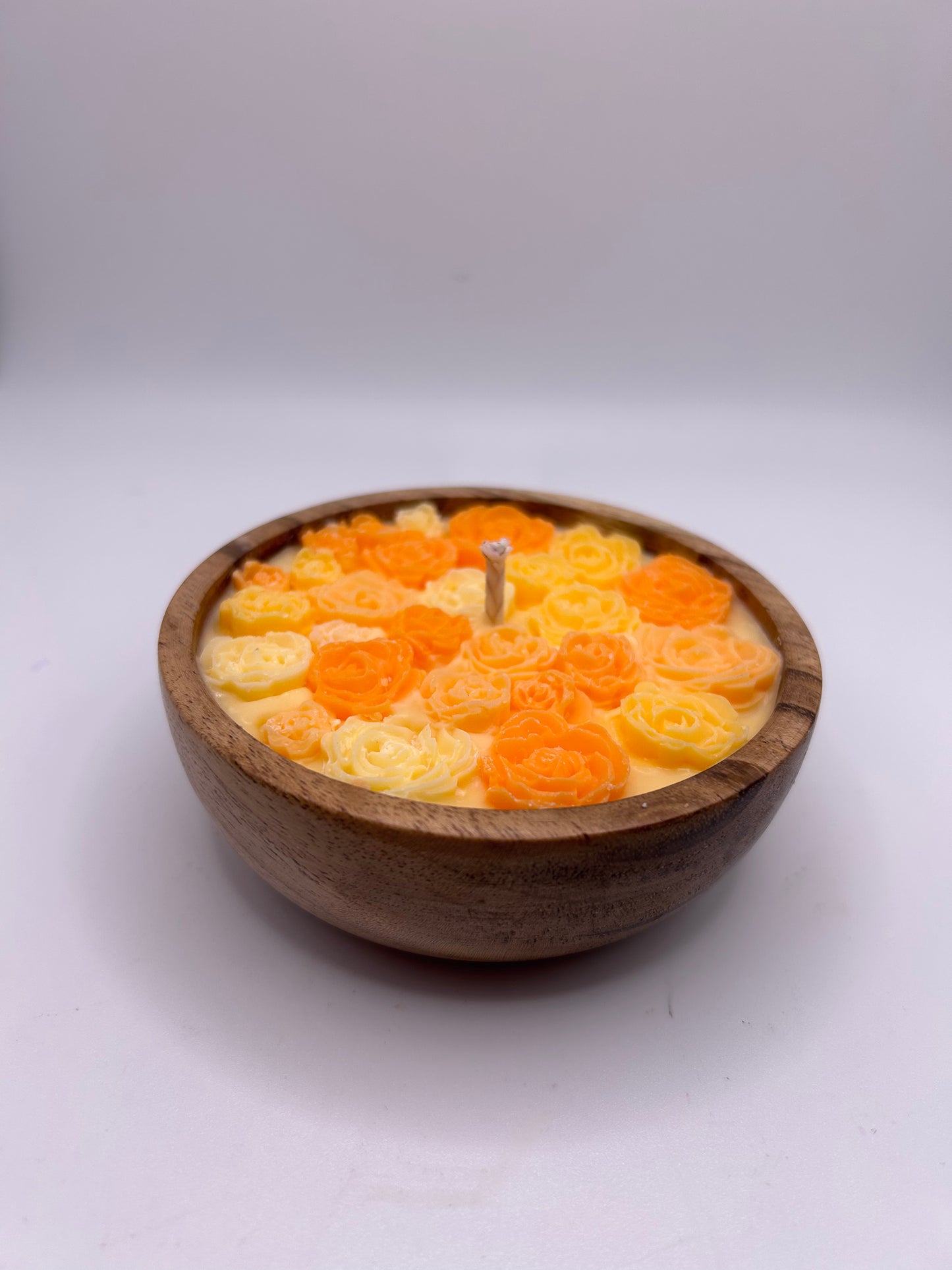 Mini orange rose bowl